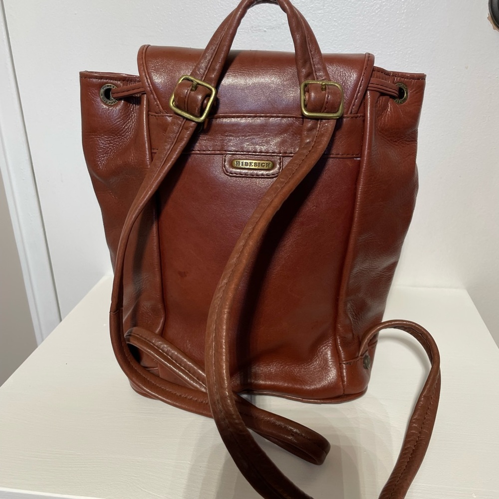 HIDESIGN leather backpack - Picture 2 of 4